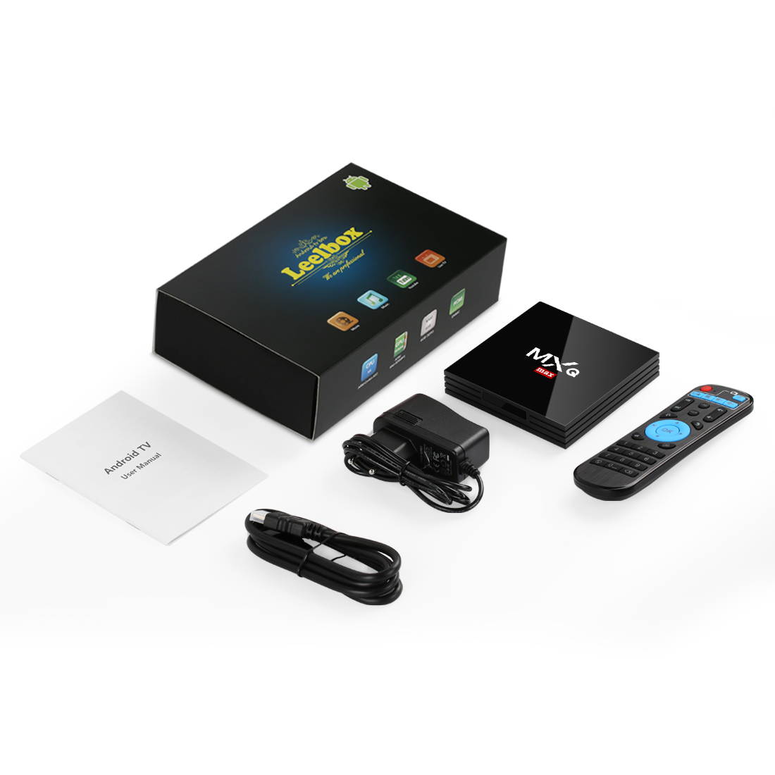 Android 9.0 TV Box, Superpow MXQ MAX Smart TV Box RK3328 Quad Core 4GB RAM+64GB ROM [2020 Ultima Versione], BT 4.1/4KUHD /3D/ H.265/HDMI/2 Porte USB