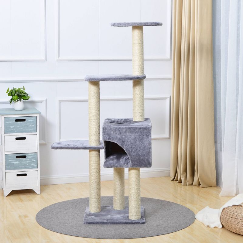 Two by Two Spruce Cat Tower