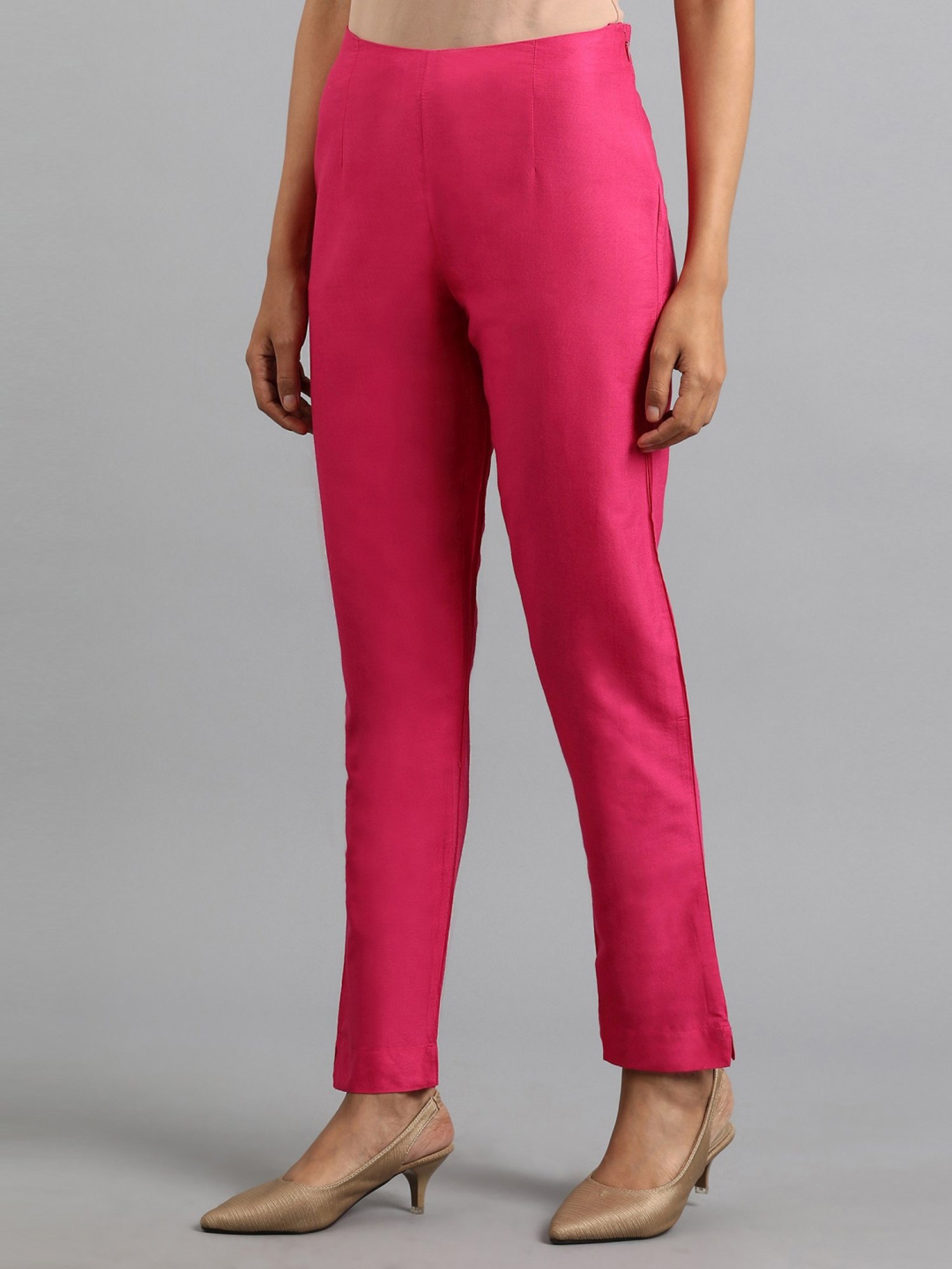 Wishful by W Pink Regular Fit Pants