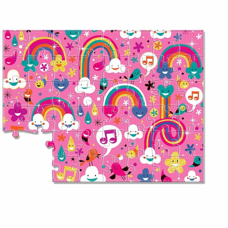 Anker Play Glitter Rainbow 46 Piece Jigsaw Puzzle