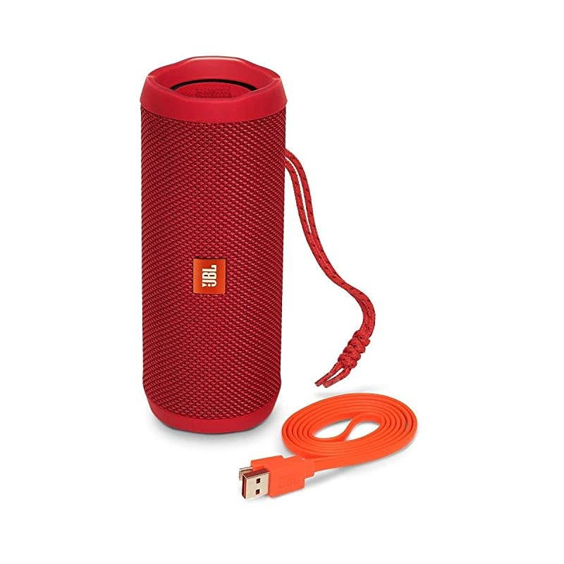 Flip 4 Waterproof Portable Bluetooth Speaker - Red