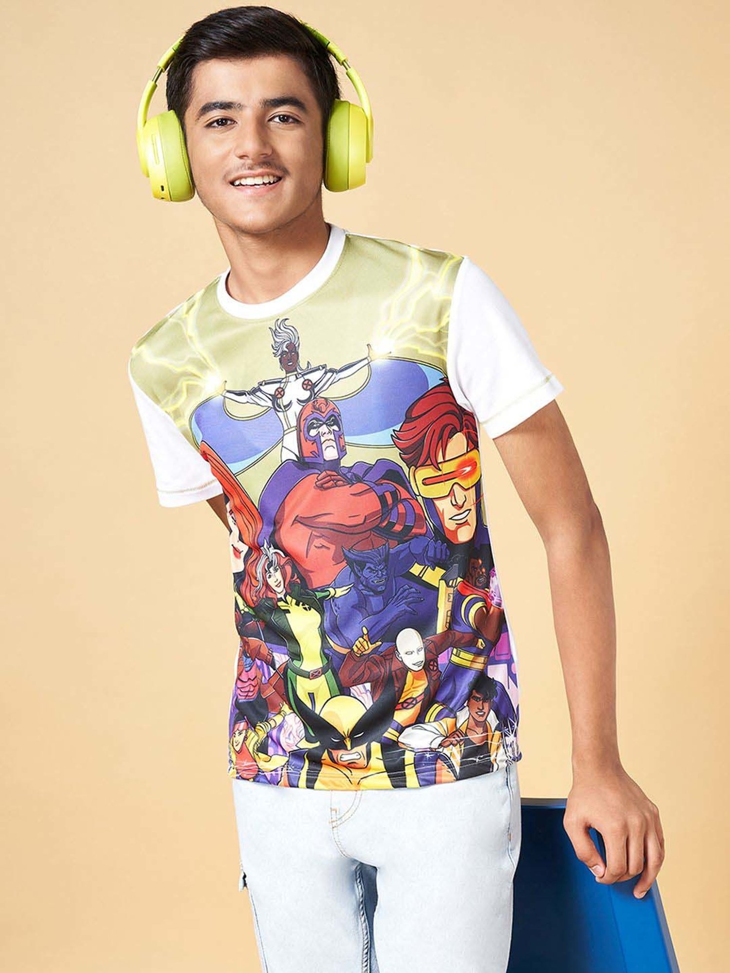 Coolsters by Pantaloons Kids Multicolor Cotton Printed T-Shirt