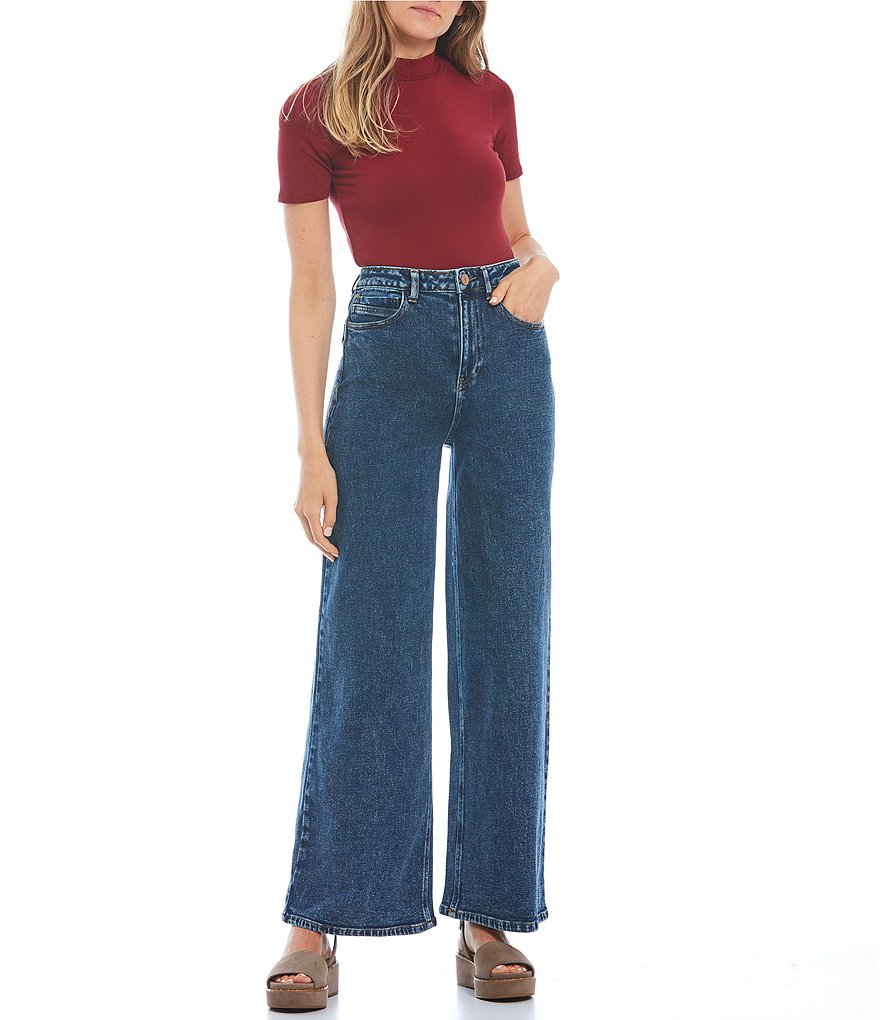 Silver Jeans Co. Highly Desirable Raw Edge Straight Jeans