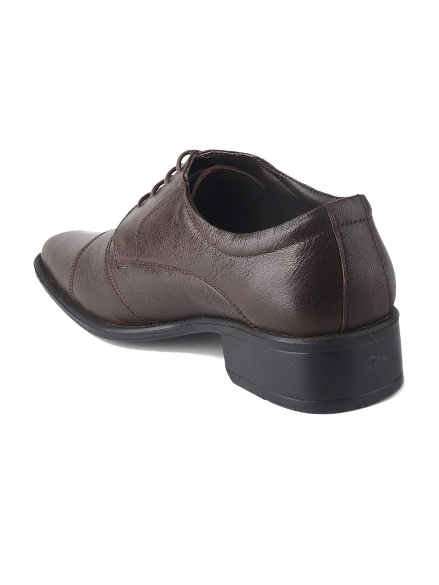 Red Chief Men's Dark Brown Derby Shoes