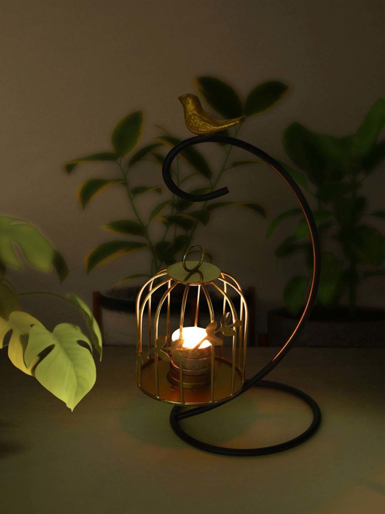 Living Scapes by Pantaloons Gold Iron Votive