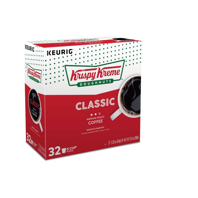 Krispy Kreme Doughnuts Classic Keurig K-Cup Coffee Pods - Medium Roast - 18ct