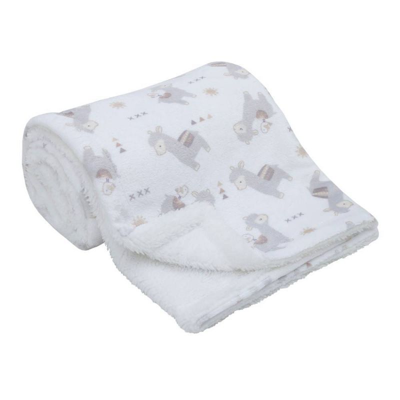 NoJo Mama's Little Llama Baby Blanket