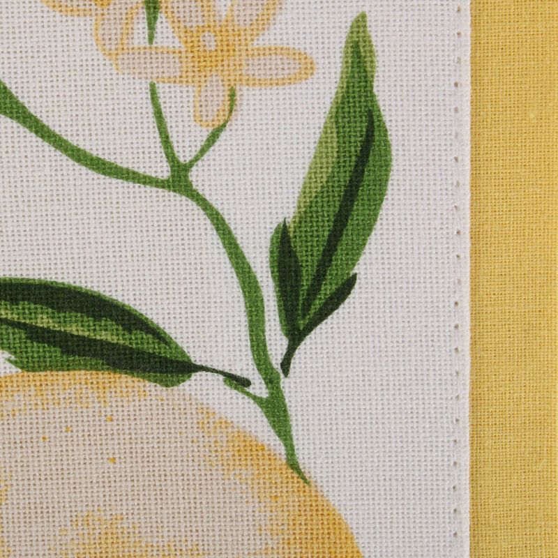 6pk Cotton Lemon Bliss Placemats - Design Imports