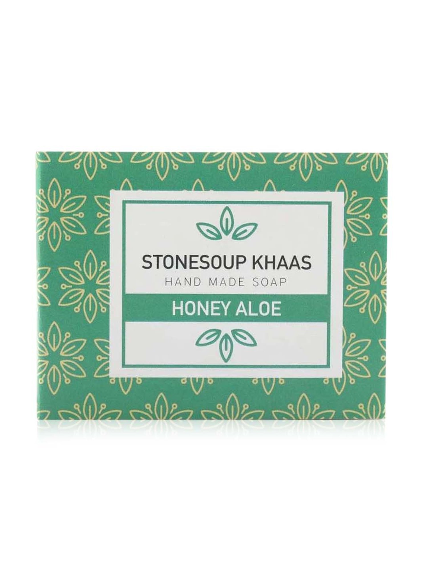 Stonesoup Khaas Bath Soap - Honey-Aloe-Turmeric - 100 gm