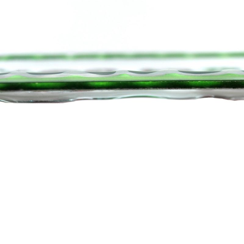 Tabletop Let It Snow Green Platter Christmas Dennis East Int'l  -  Serving Platters