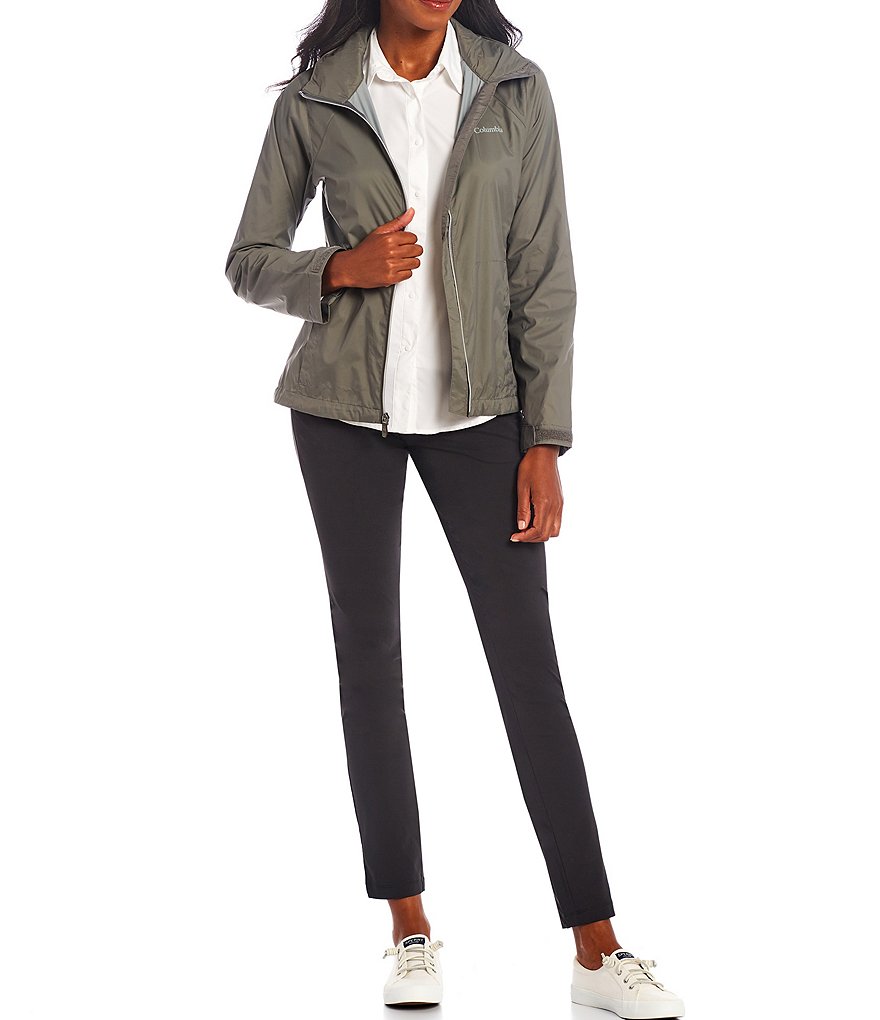 Aventura Arden V2 Long Sleeve Button Front Twill Jacket