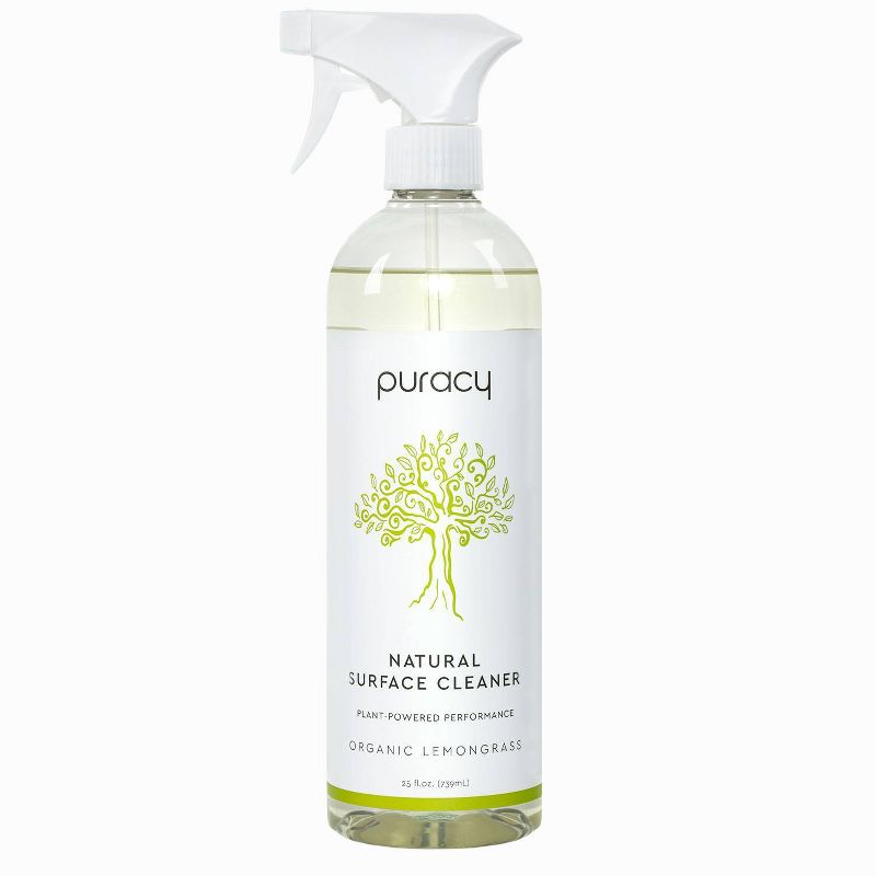 Puracy Organic Lemongrass Natural Multi Surface Cleaner - 25 fl oz