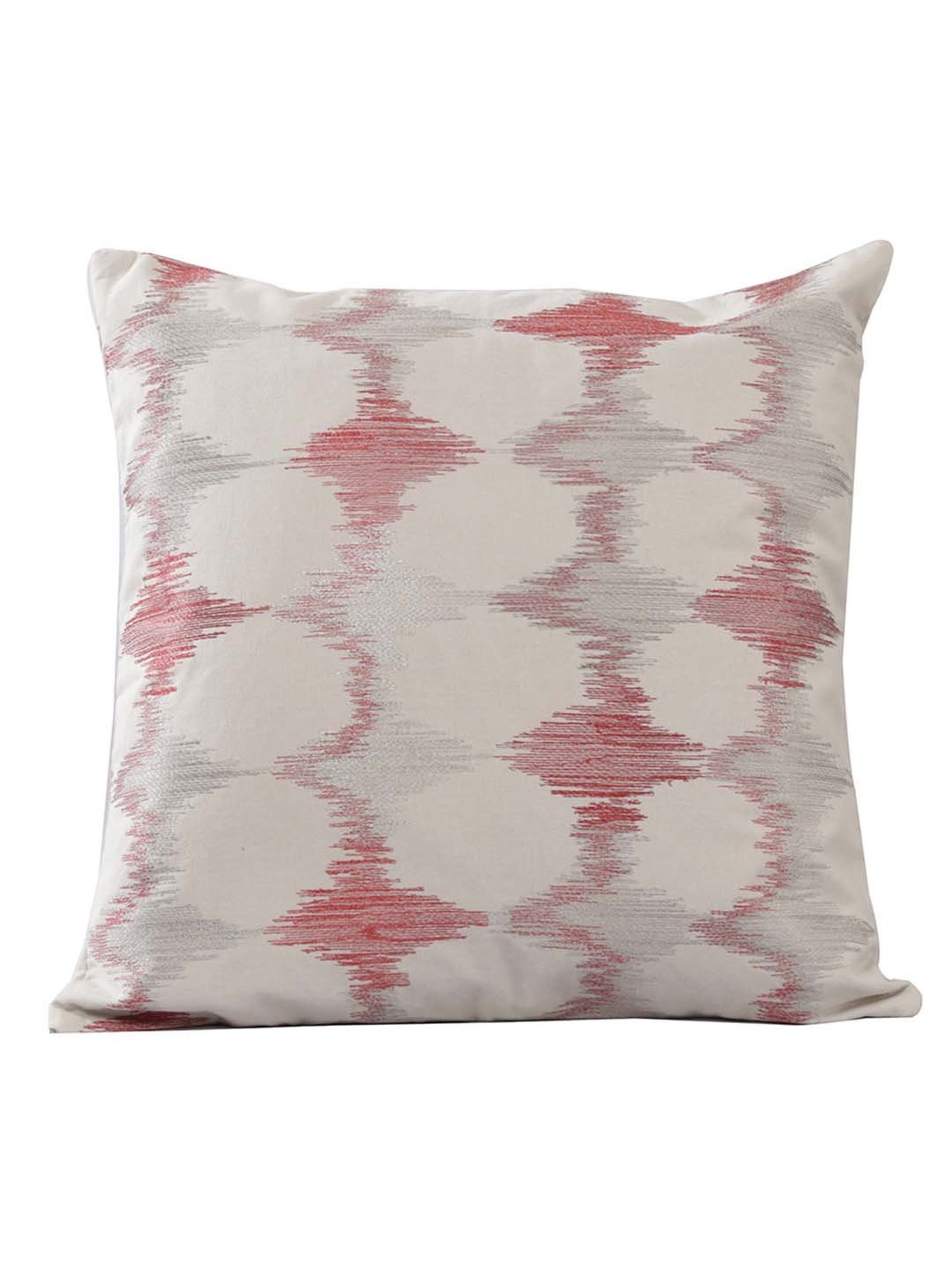 Maspar Eclectic Treasures Red & Beige Cushion Cover - Set of 1