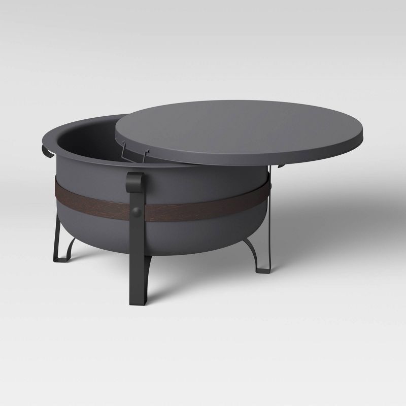 31" Steel Wood Burning Fire Pit - Bond