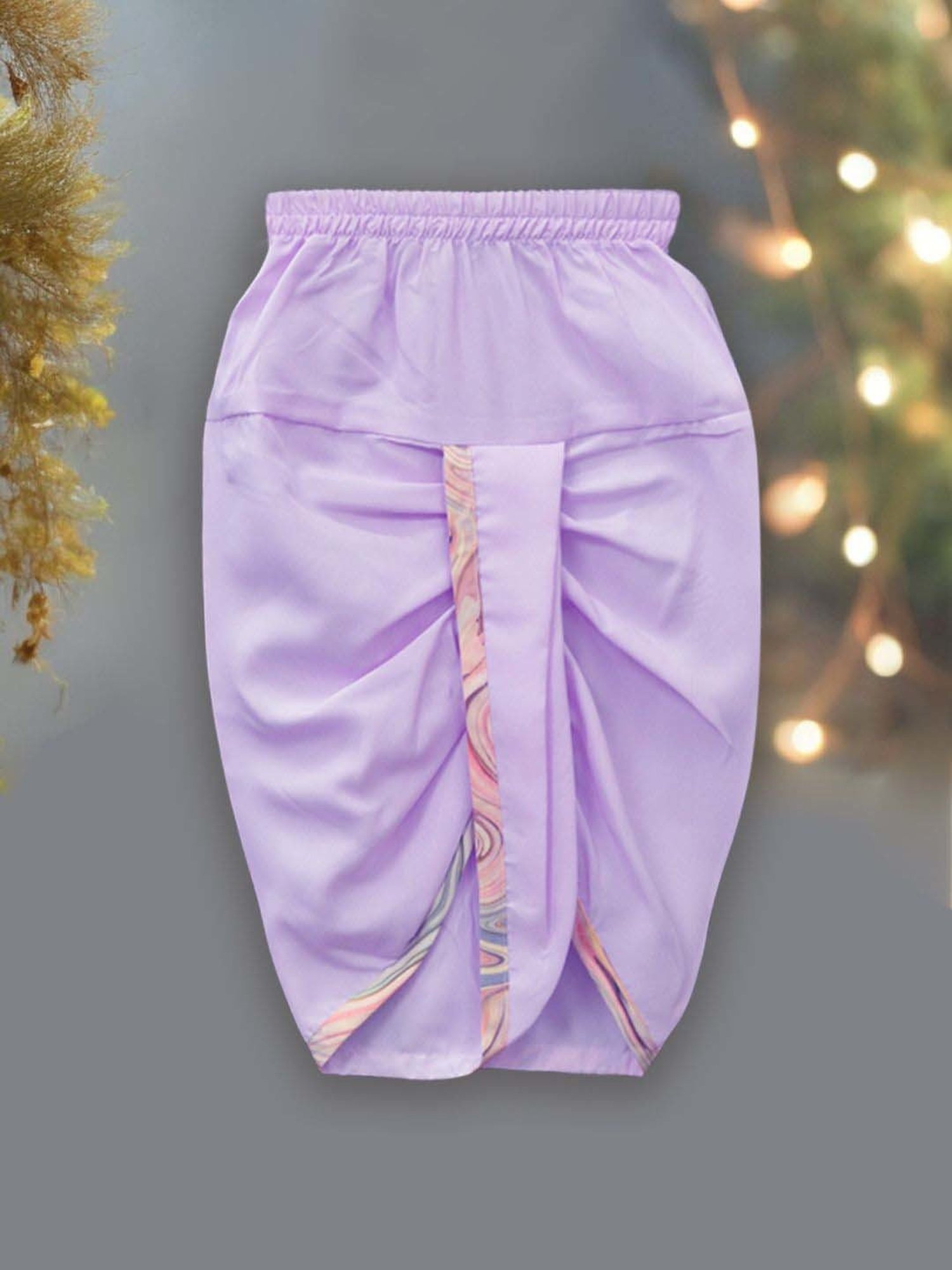 VASTRAMAY Boys Yellow & White Cotton Printed Full Sleeves Kurta Sets