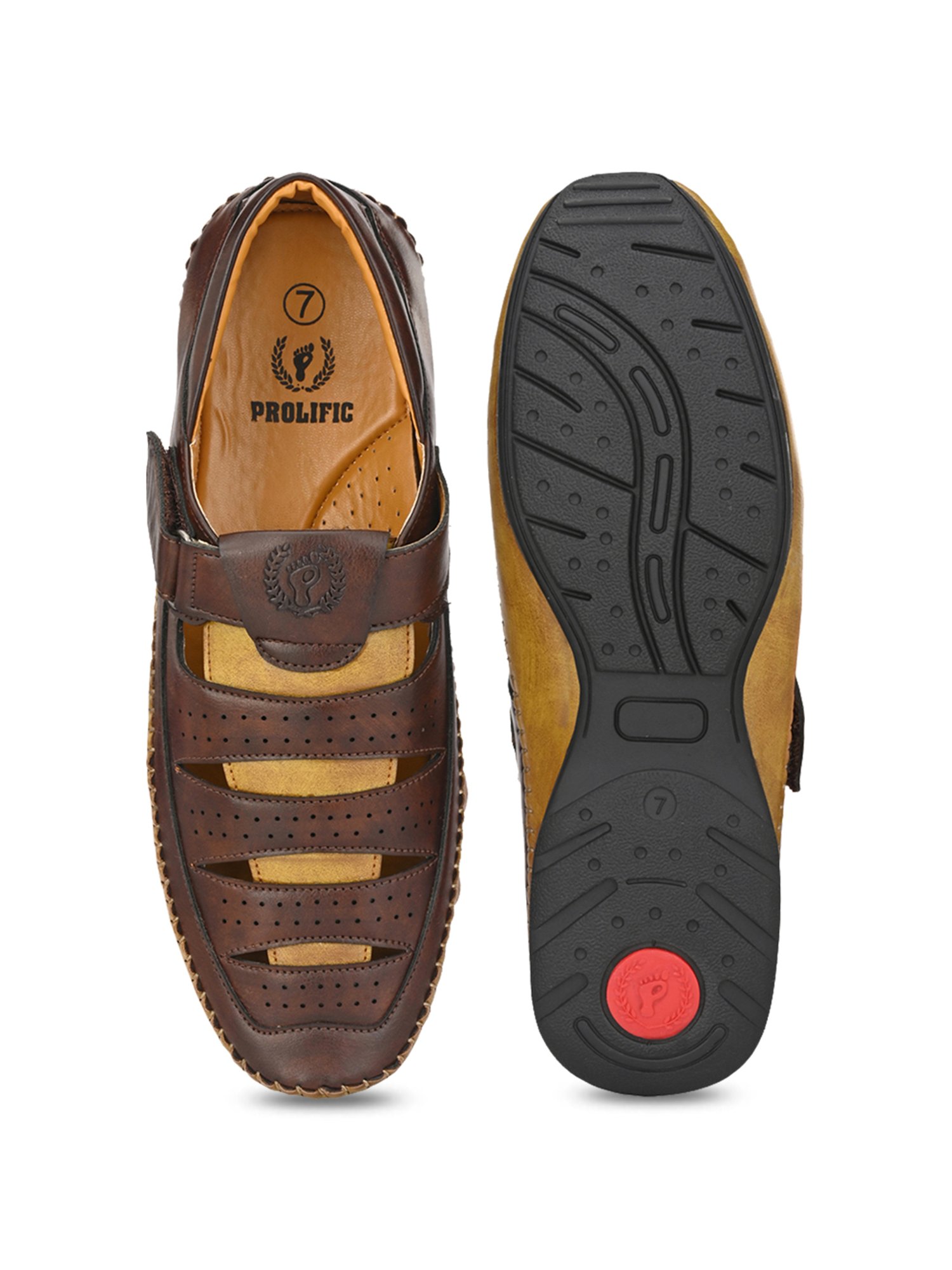 Prolific Brown Fisherman Sandals