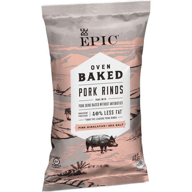 EPIC Himalayan Sea Salt Pork Rinds - 2.5oz