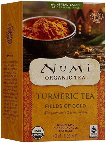 Numi Organic Tea Turmeric Fields Of Gold 1.31 oz. 12/BX Multi 10553