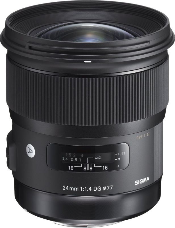 Sigma 24mm f/1.4 DG HSM Art Lens for Canon EOS EF (401-101)