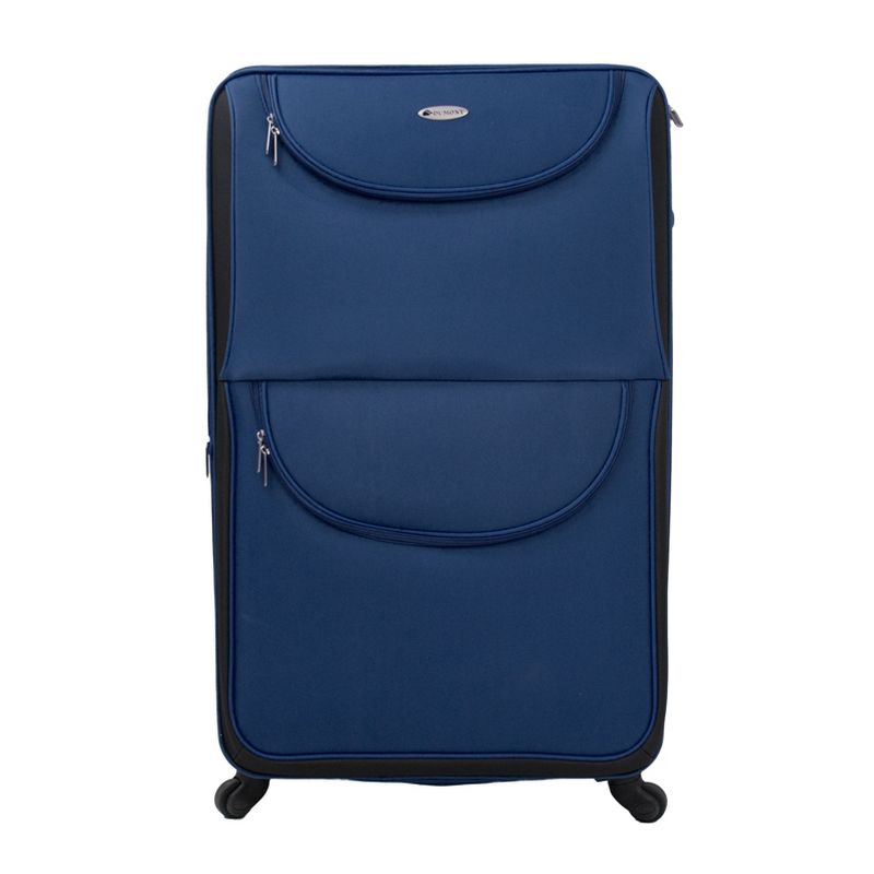 Dumont Hudson 4pc Spinner Luggage Set - Navy