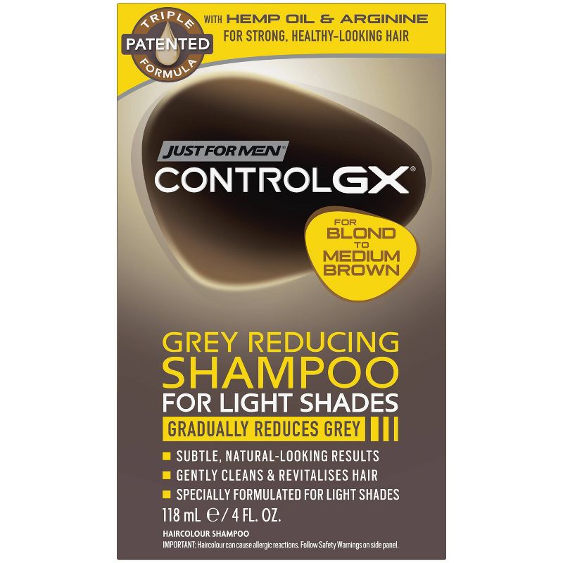 Just For Men Control GX Light Shades Shampoo - 4oz