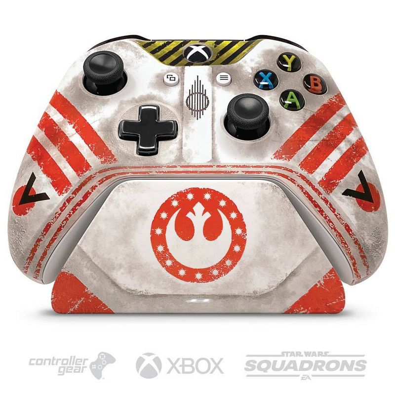 Star Wars Squadrons Wireless Controller and Pro Charging Stand Bundle for Xbox One/Series X/S