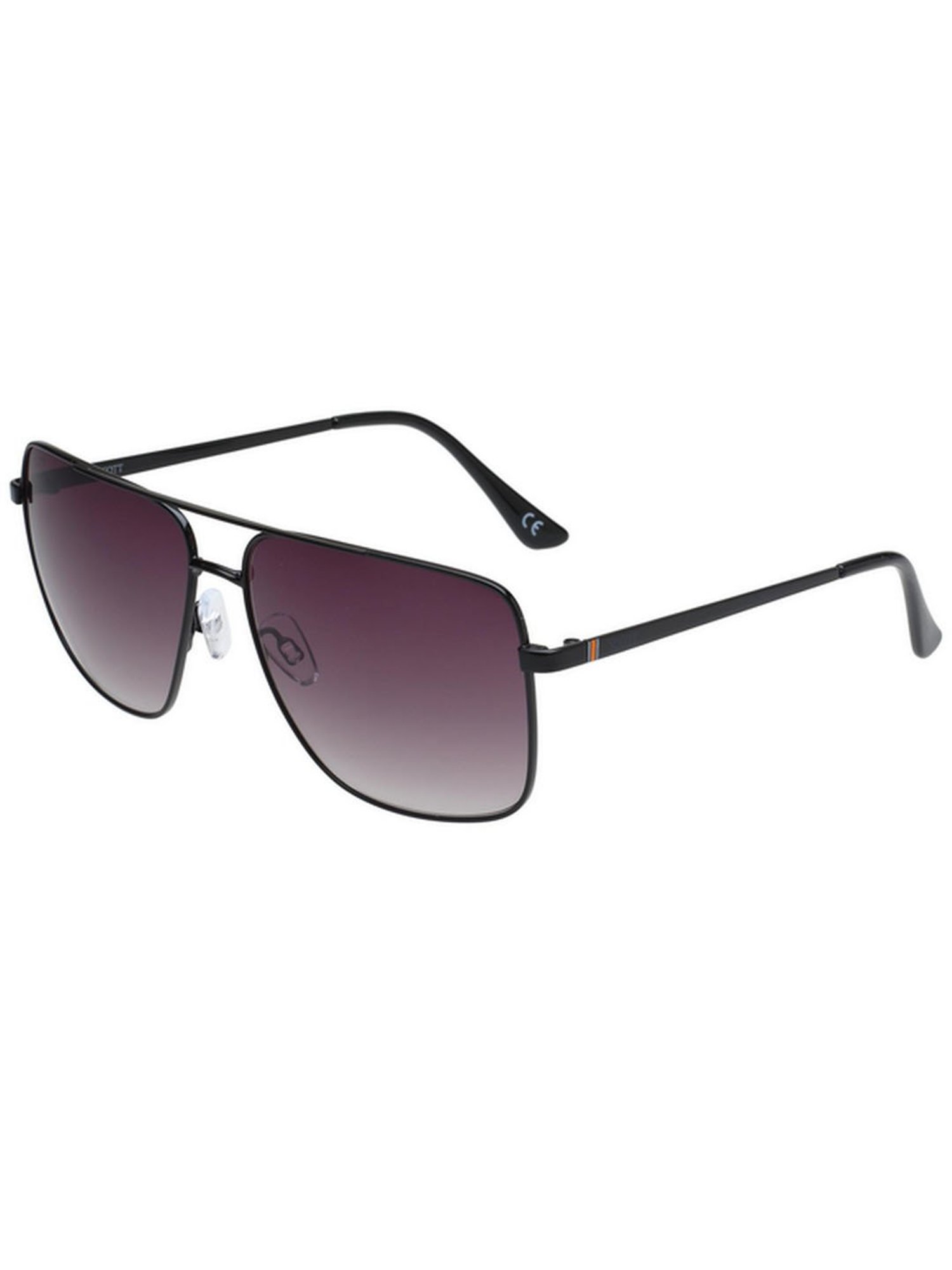 SCOTT Grey Square UV Protection Sunglasses for Men