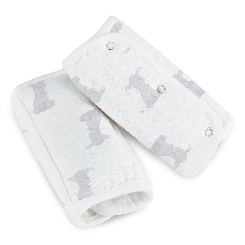 aden by aden + anais Car Seat Strap Covers - Safari Babes