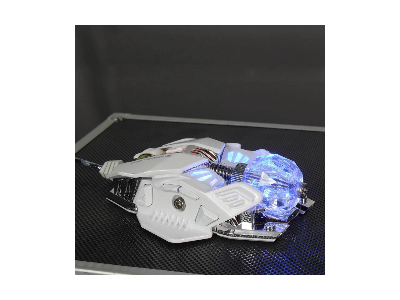 Mechanical Wired Gaming Mouse 8 Button 2500DPI A5050 Chip Macros Programming Optical Computer Mouse for Laptop PC Gamer