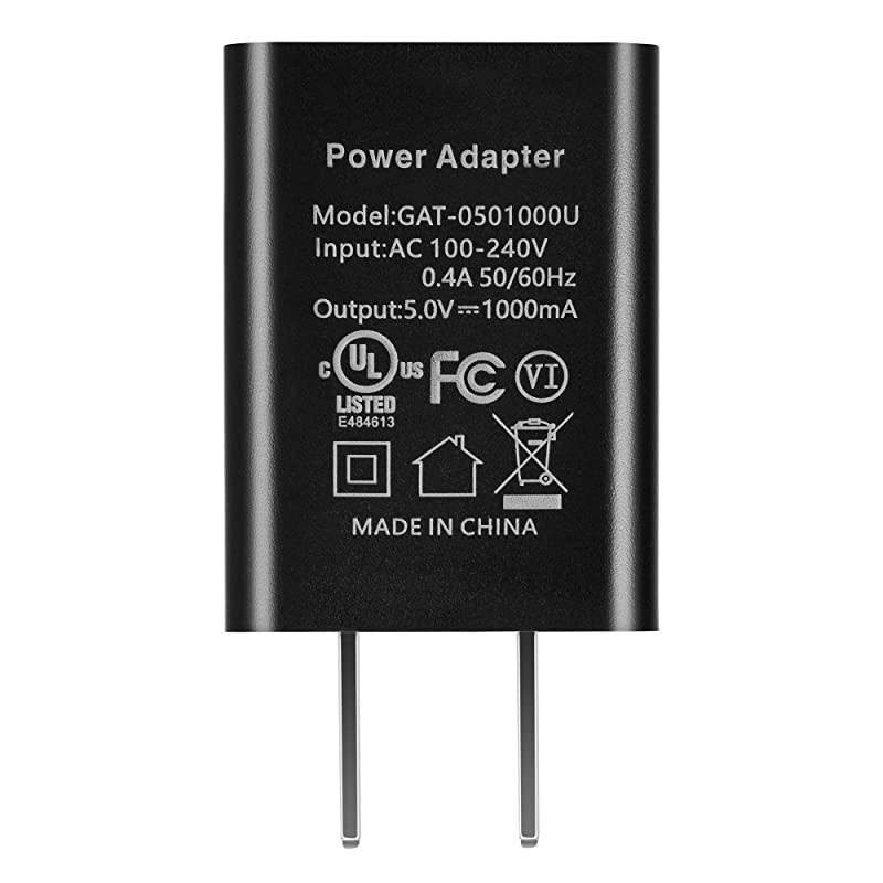 US Plug USB Power Charger 5V 1A  5W OEM Charger for  Kindle 3 4 5 Paperwhite 2 3  for  Kindle Paper Black No Cable