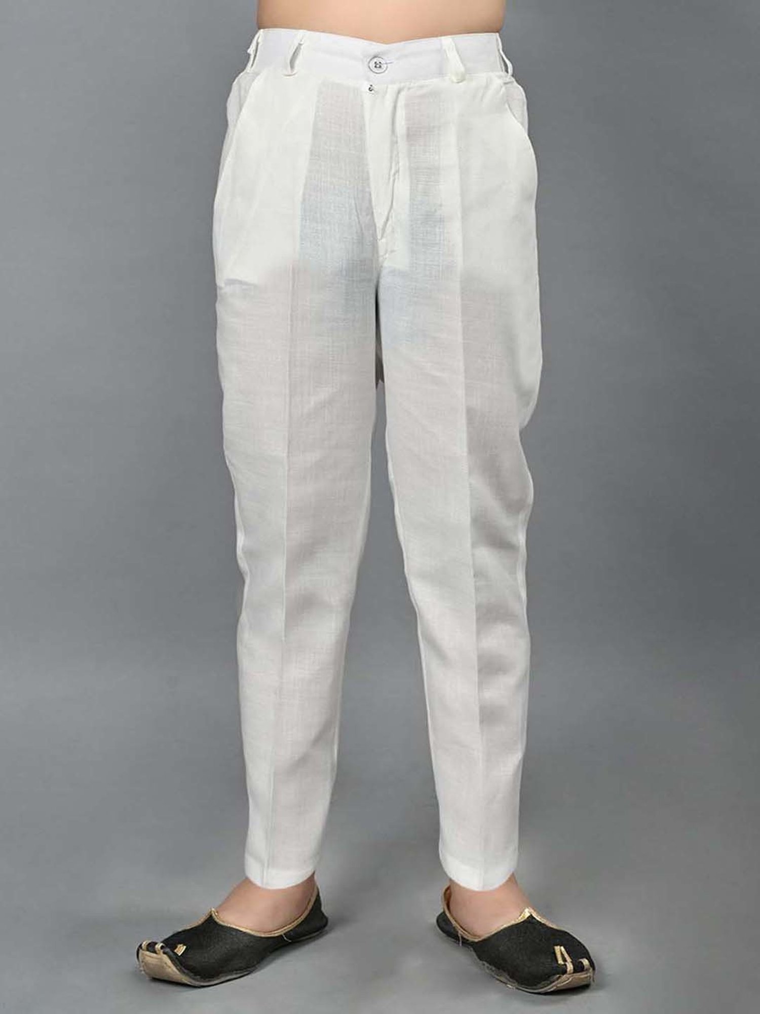 Ahhaaaa Kids Pink Embellished Full Sleeves Sherwani Set