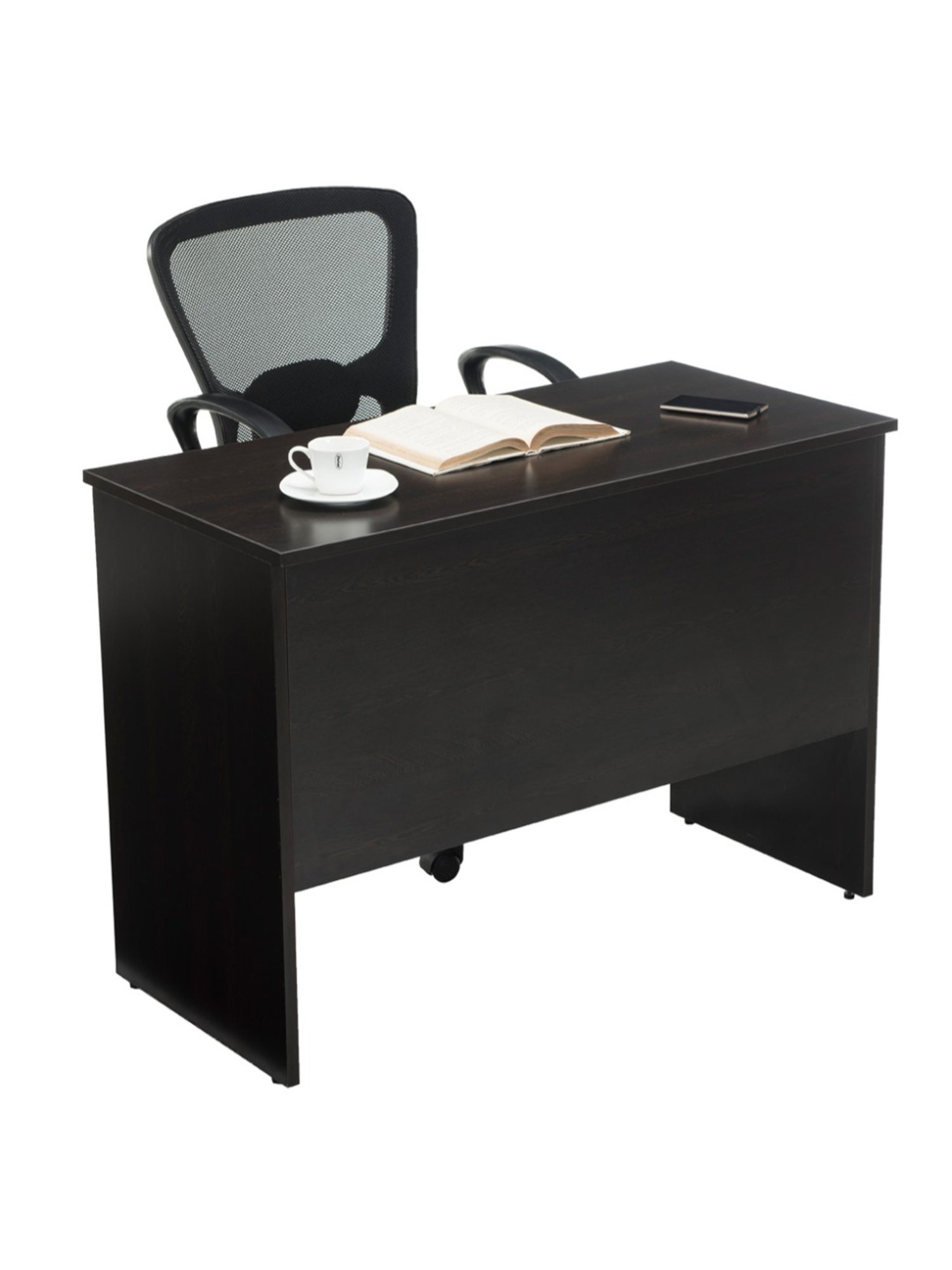 Durian Compton Wenge Brown Engineered Wood Workspace Desk