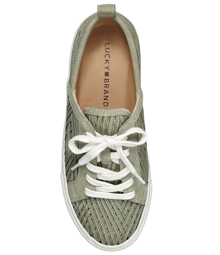 Kendall + Kylie Women's Anthracite Leopard EZORA 2.0 Low Top Lace Up Multi Sneakers