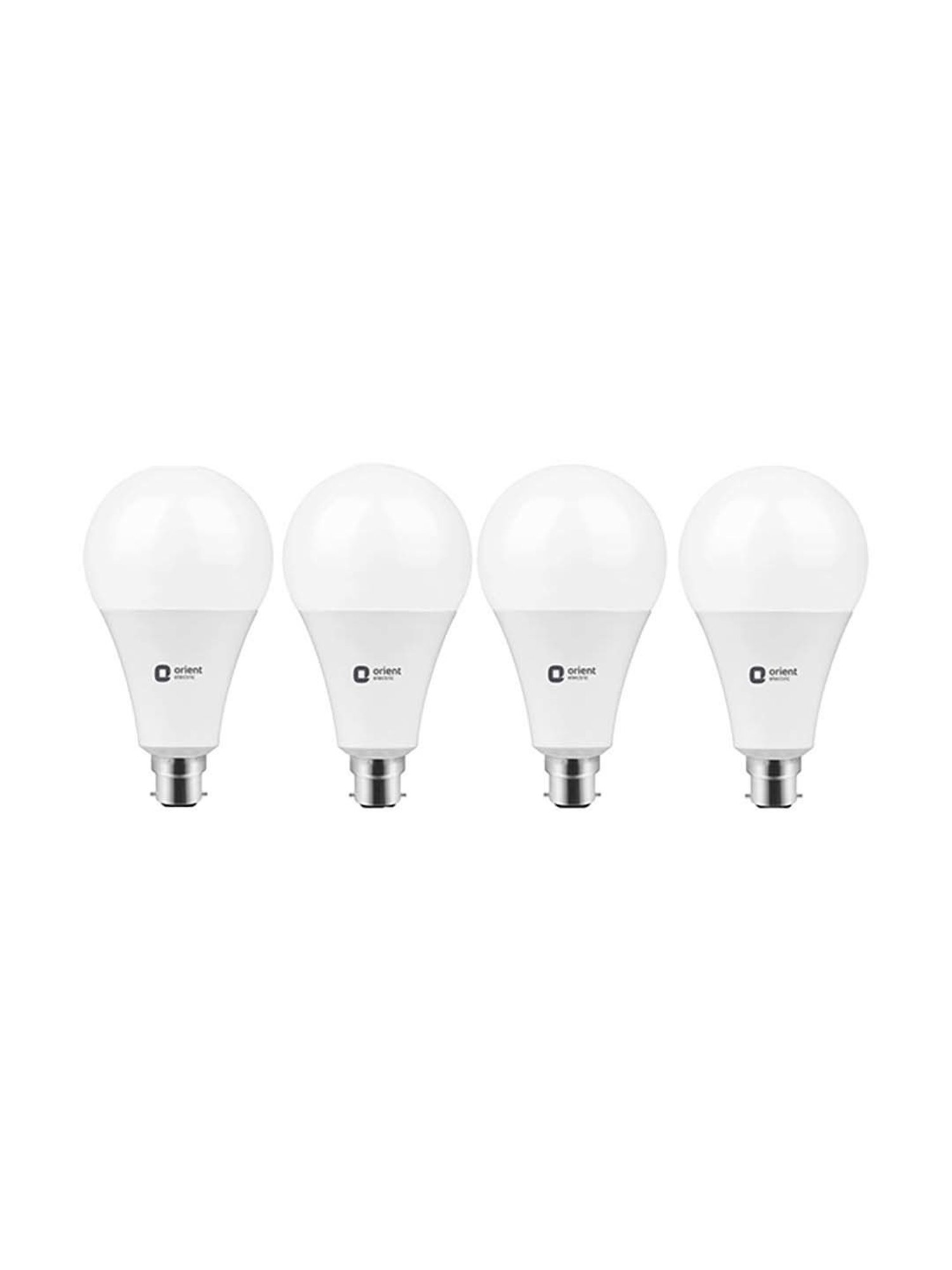 Orient Electric Eternal Shine B22 Cap 18W LED Bulb - Pack of 4 (Cool White)