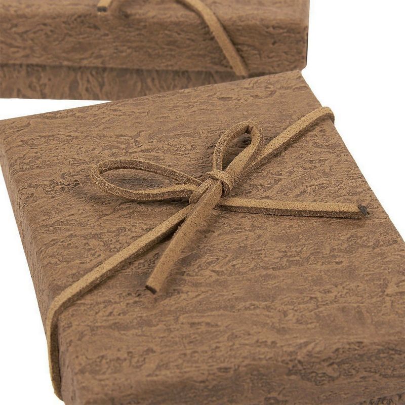 Juvale Gift Box Set 12-Piece Jewelry Gift Boxes for Rings Pendants Necklaces Ideal for Anniversaries Weddings Birthdays Brown 3.6 x 1 x 2.7 Inches