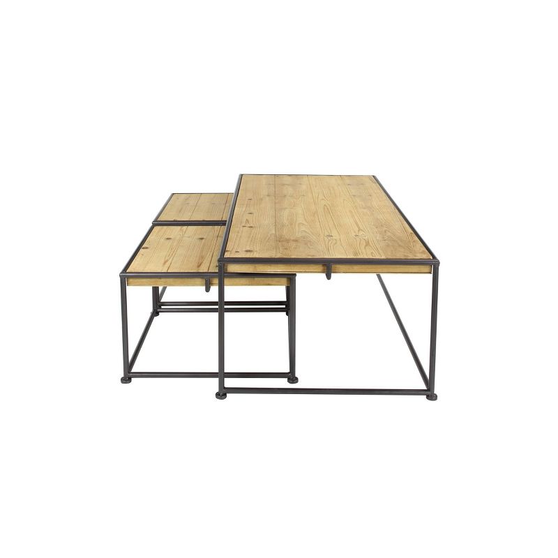 Manteo 70" Rectangular Outdoor Patio Fire Pit Table Light Gray - Modway