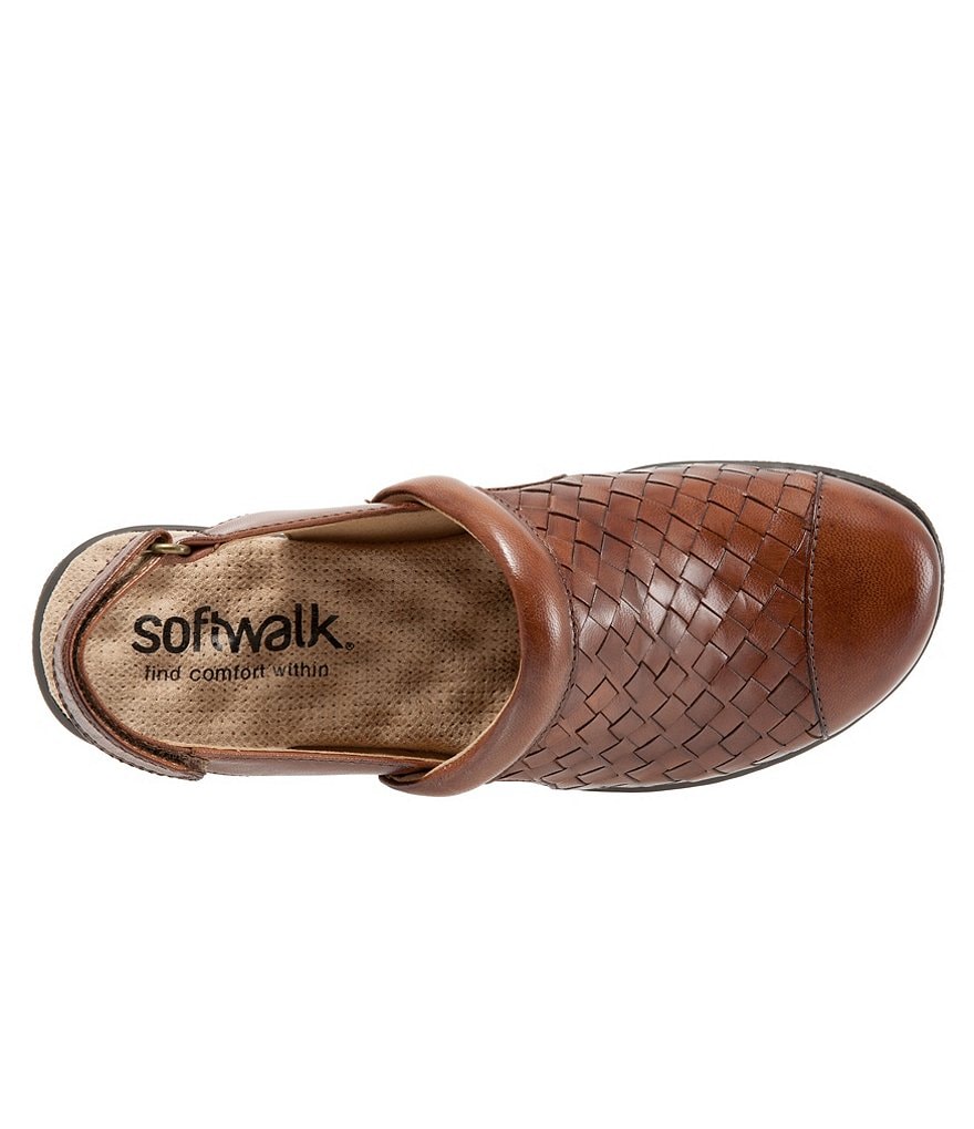 SoftWalk Salina Woven Clogs
