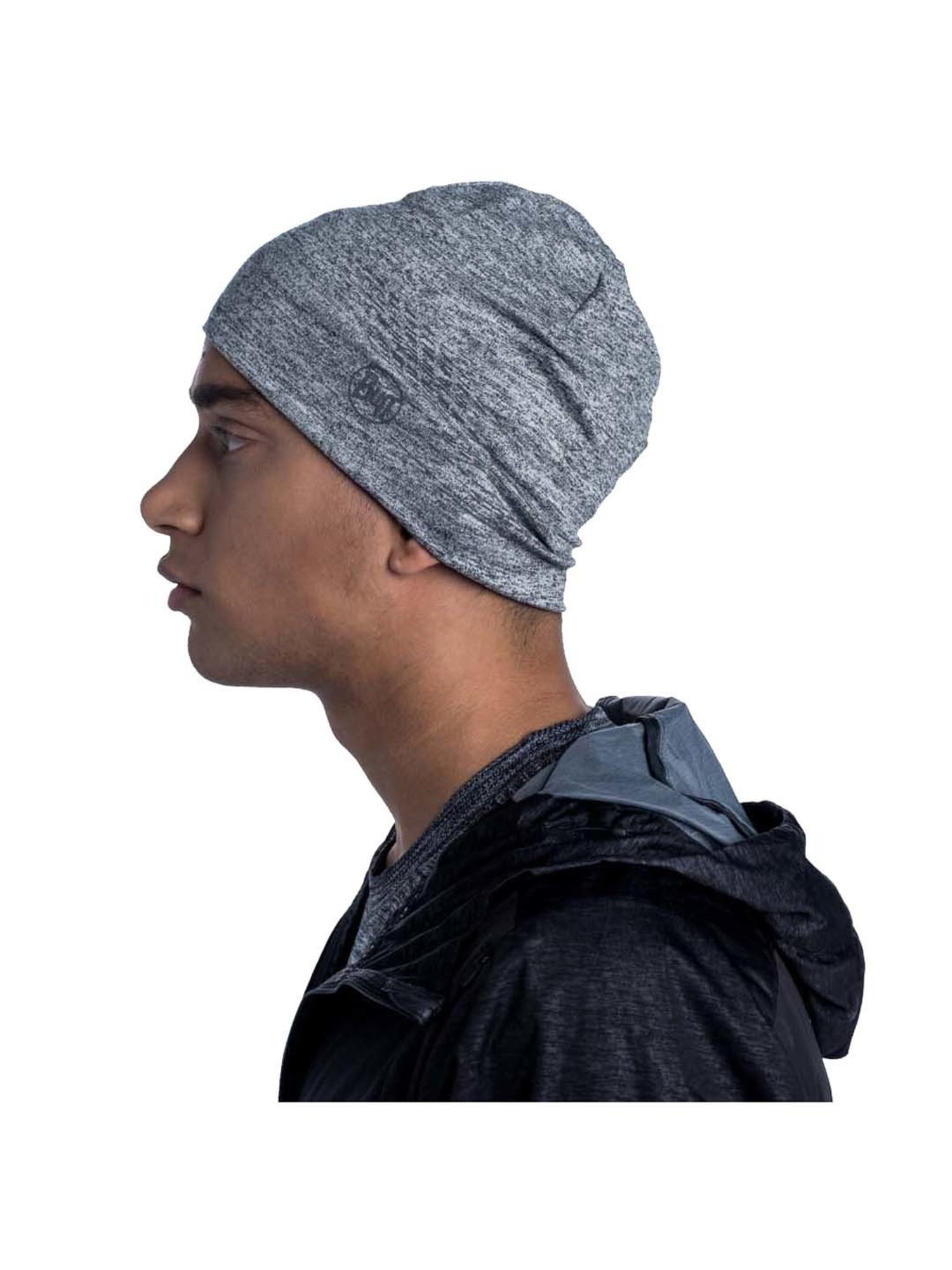 BUFF Dryflx Grey Solid Beanies
