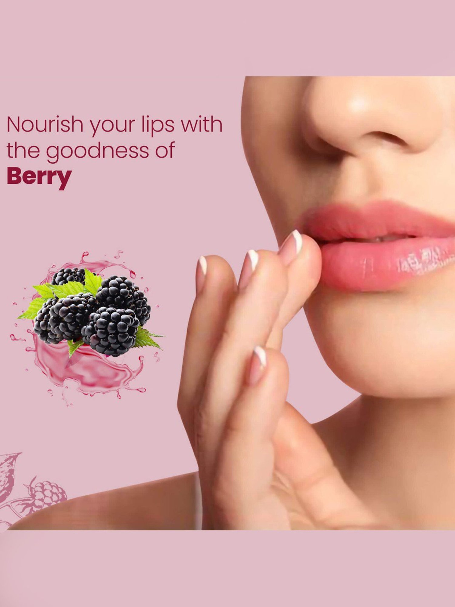 Himalaya Berry Shine Lip Care - 4.5 gm