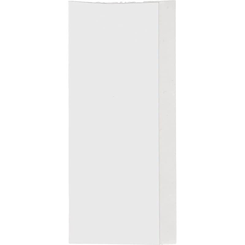 Official M21375499TB High Adhesion Cloth Label Tape Black on White Designed for BMP21PLUS ID PAL and LABPAL Printers 16 Length 0375quot Width