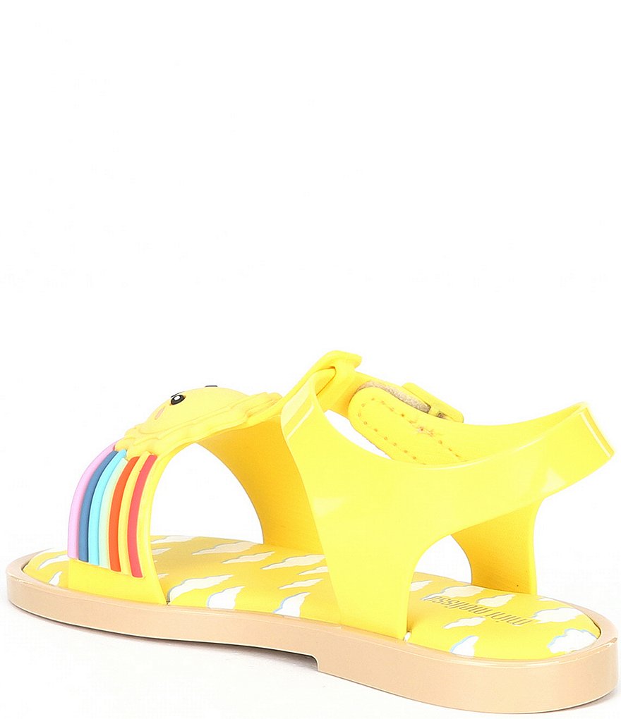 Mini Melissa Girl's Mini Mar Sunny Day Jelly Sandals (Toddler)