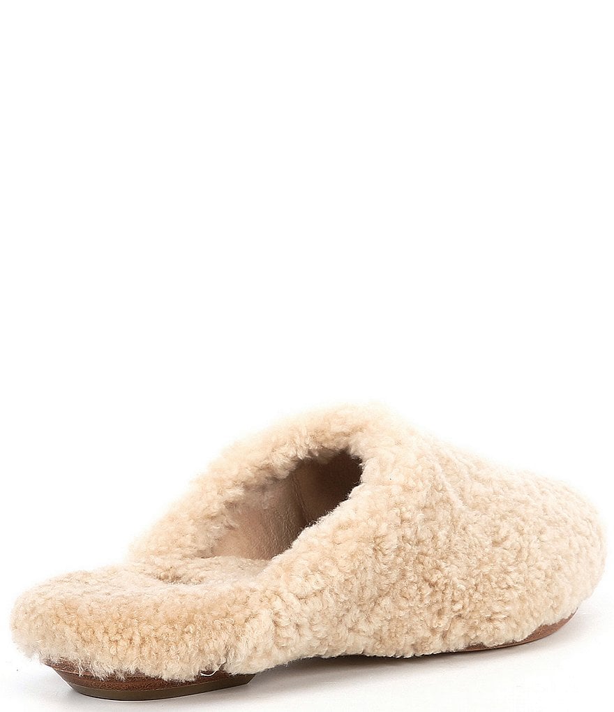 Eileen Fisher Blog Shearling Mules