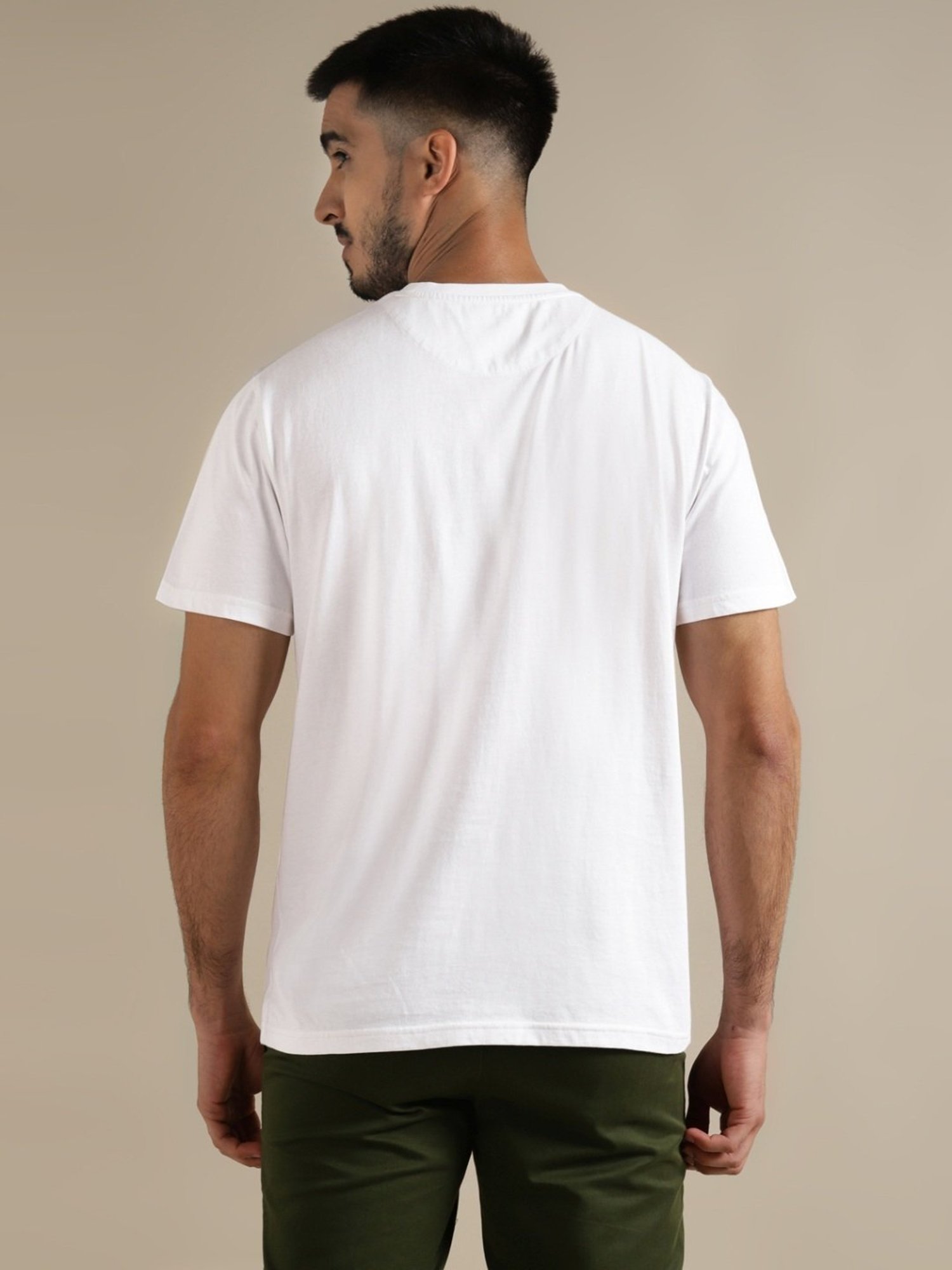 Andamen White Regular Fit T-Shirt