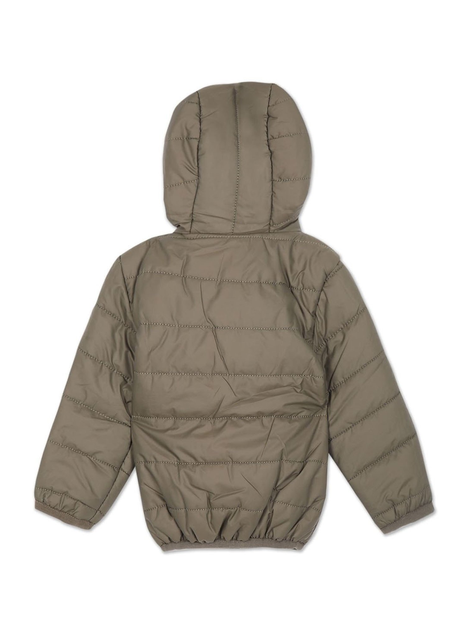 Kate & Oscar Kids White Regular Fit Full Sleeves Jacket