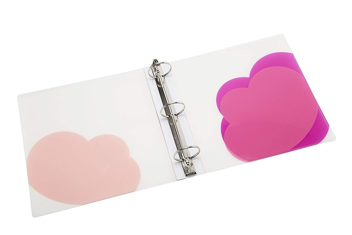 Filexec Products Cloud, Ring Binder, 1.5", Pack of 4 (50494-6458)