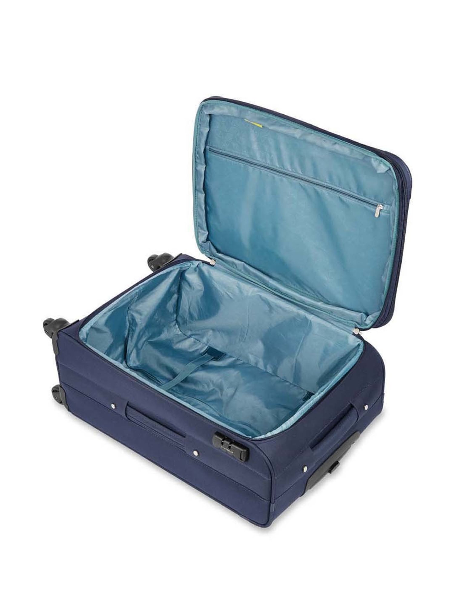 Aristocrat Navy Medium Soft Cabin Trolley - 69 cm