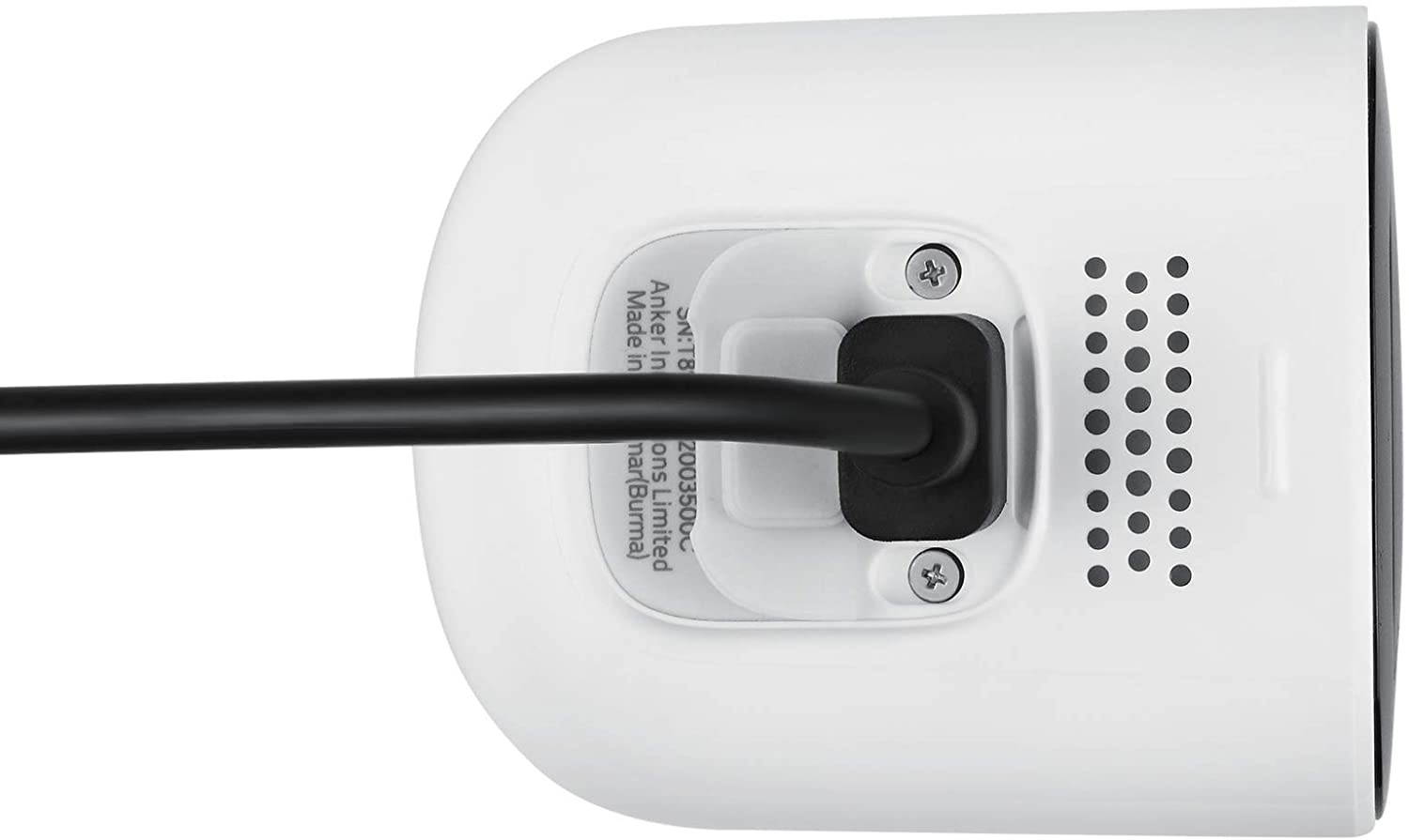 Wasserstein Solar Panel with 13ft Cable Compatible with Eufy Cam 2C and 2C Pro - Power Your Eufy Surveillance Camera Continuously (2 Pack, Black)