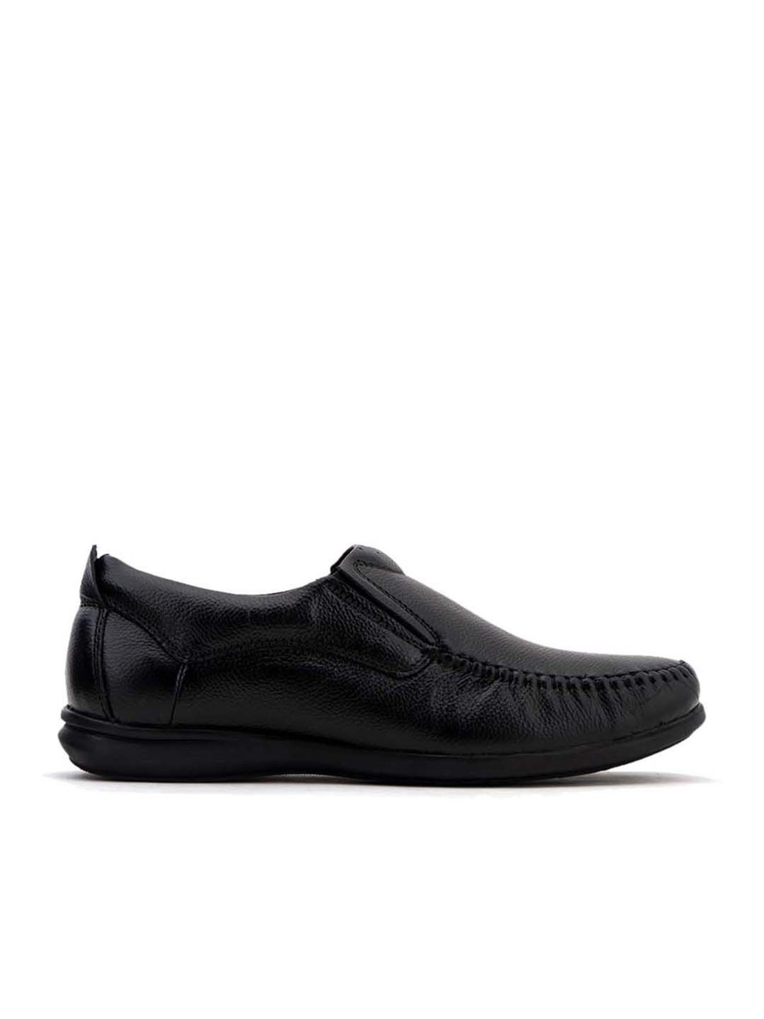 British Walkers by Khadim's Men's Black Formal Loafers