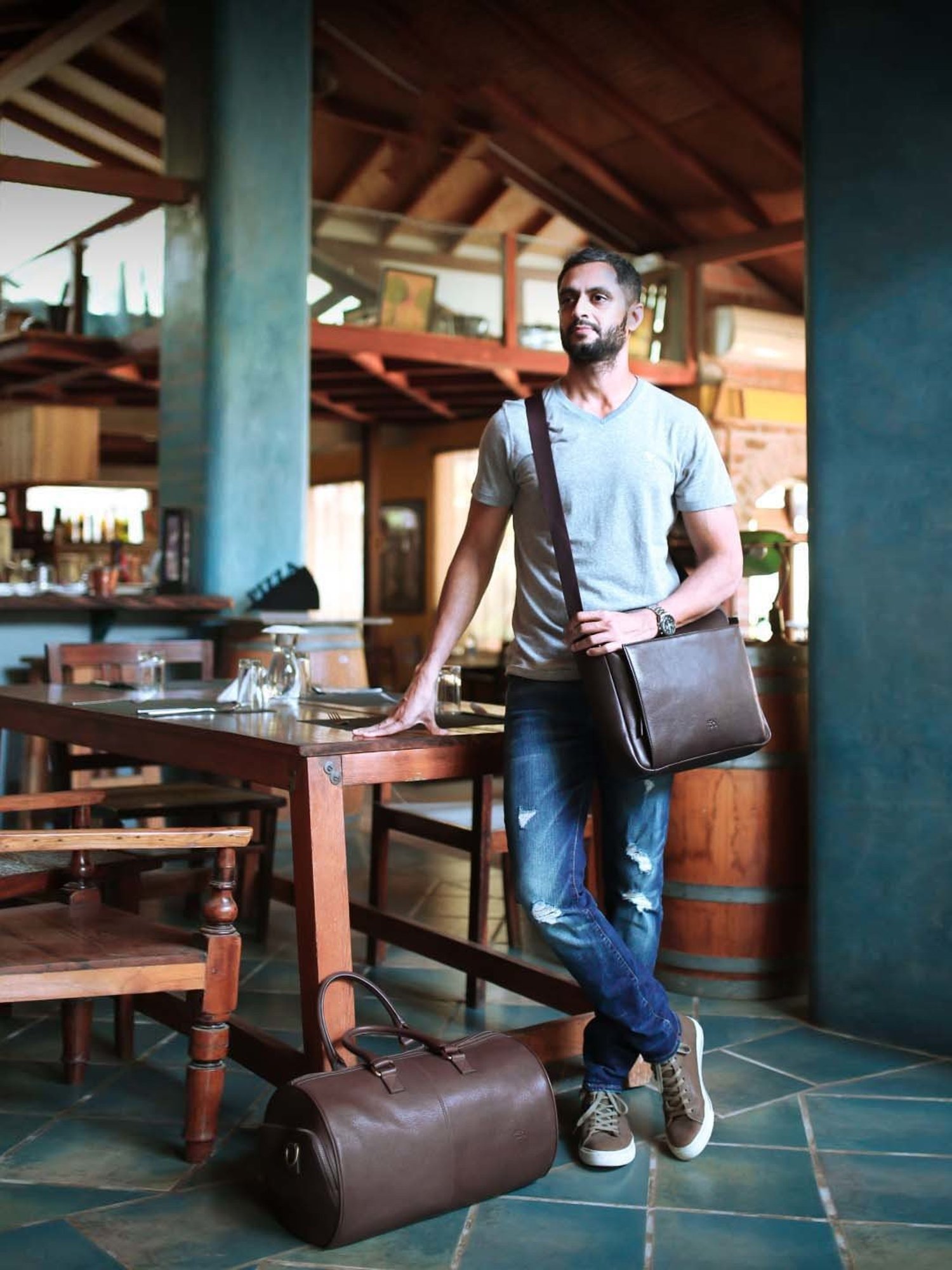 Aeropostale Rossville Navy Backpacks Backpack