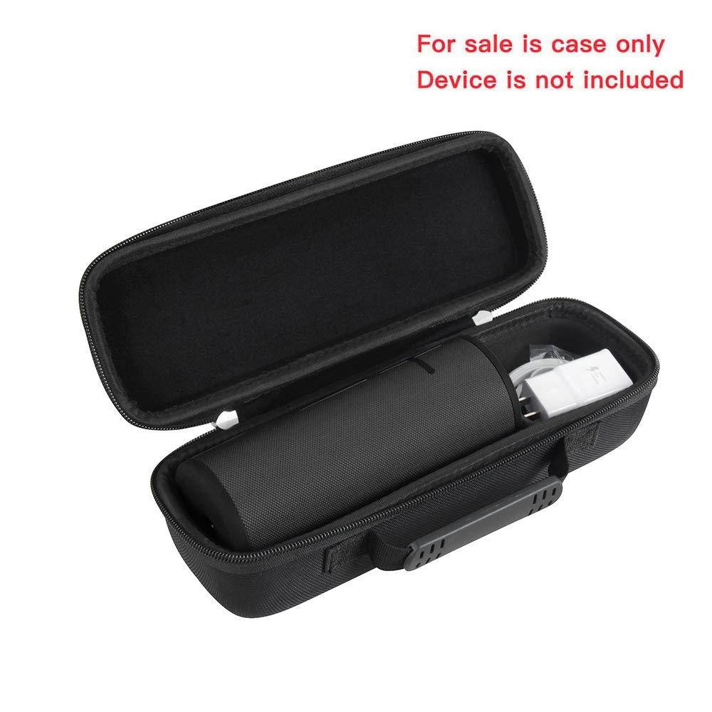 Hermitshell Travel Case Fits Ultimate Ears UE Boom 3 Portable Bluetooth Wireless Speaker (Night Black)